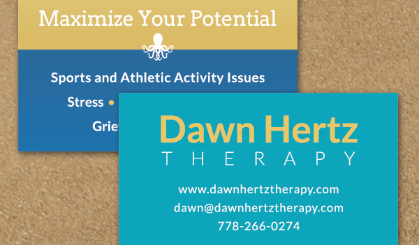 Dawn Hertz business card