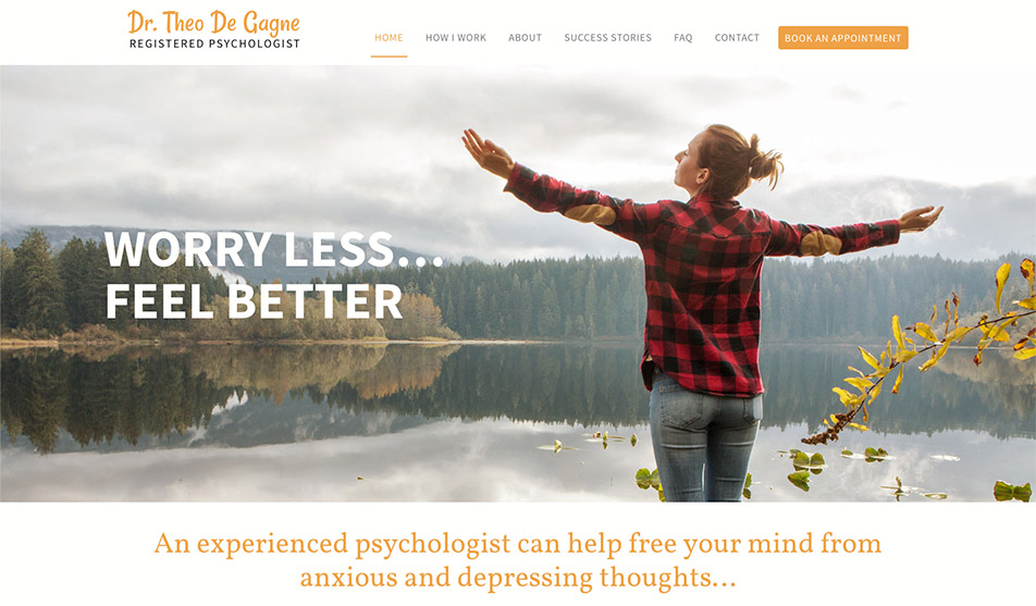 Dr. Theo De Gagne website- Vancouver Psychologist