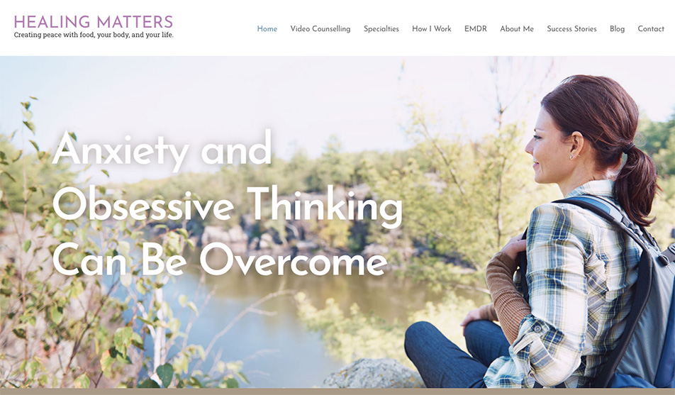 Healing Matters website